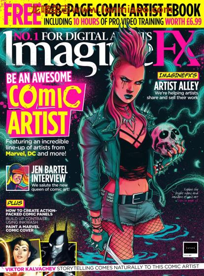 [英国版]ImagineFX 数码动漫CG艺术杂志PDF电子版 2020年6月刊